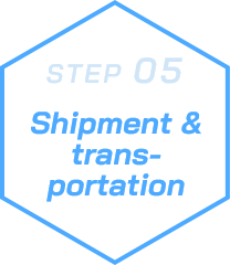 STEP05 Shipment & transportation